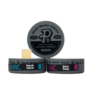 Pushing Ps Black Market Gummies 550mg