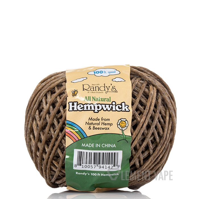 Randy's Hemp Wick - 100 ft