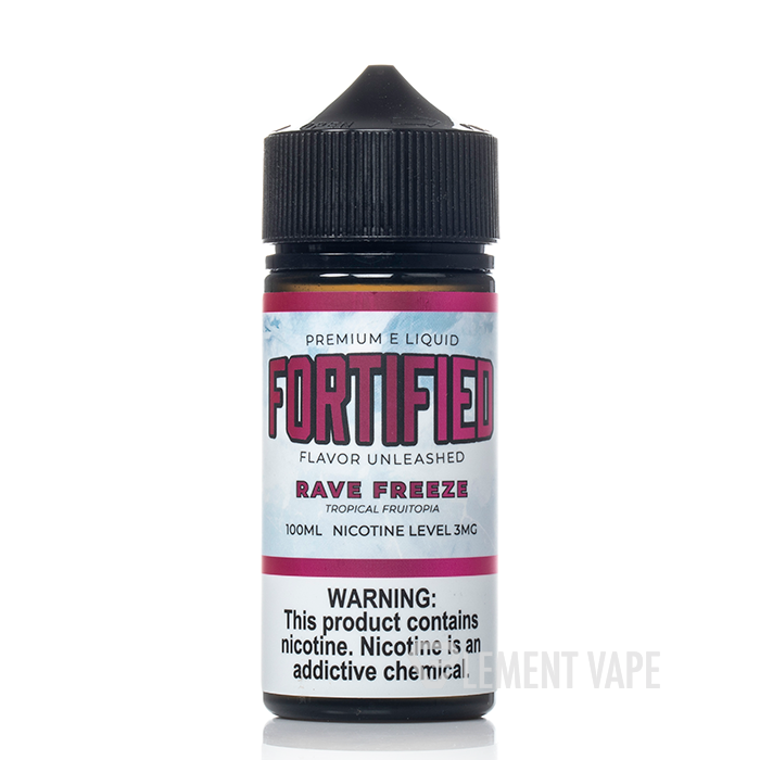 Rave Freeze - Fortified E-Liquid - 100mL