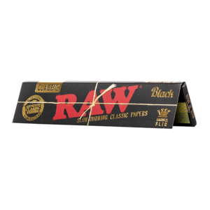 RAW Classic Black King Size Slim Rolling Papers - 1600ct Box