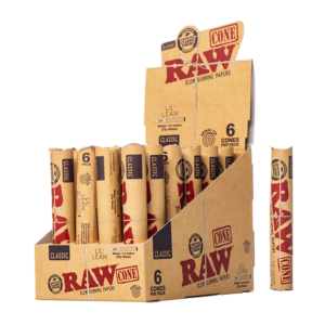 RAW Classic Lil' Lean Cones - 144ct Box