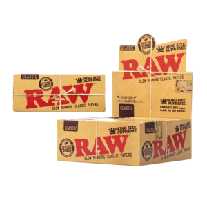 RAW King Size Supreme Rolling Papers - 960ct Box