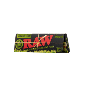 RAW Organic Hemp Black Rolling Papers - 1200ct Box