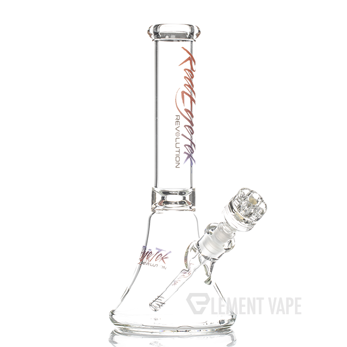 Red Eye Glass 14" Revolution Bell Beaker Bong