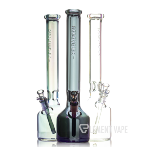 Red Eye Glass 18" Terminator Hex Tube Beaker Bong