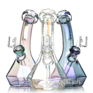 Red Eye Glass 8" Carina Lean Back Beaker Dab Rig