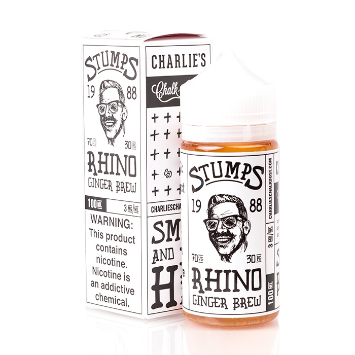Rhino - STUMPS E-Liquid by Charlies Chalk Dust - 100mL