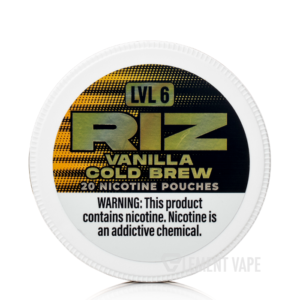 RIZ Nicotine Pouches - Vanilla Cold Brew