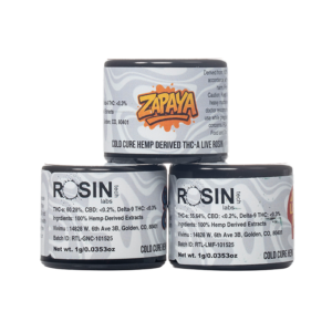 Rosin Tech Labs THCA Cold Cure Live Rosin Dabs 1G
