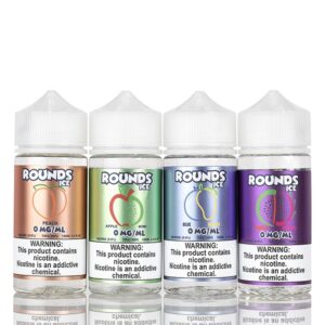 Rounds E-Liquid ICED Fruit Combo Pack - 4 Flavors - 400mL
