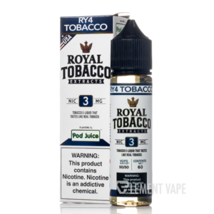 RY4 Tobacco - Pod Juice Royal Tobacco - 60mL