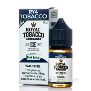 RY4 Tobacco - Pod Juice Royal Tobacco SALTS - 30mL