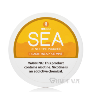 SEA Semi-Dry Nicotine Pouches - Peach Pineapple Mint
