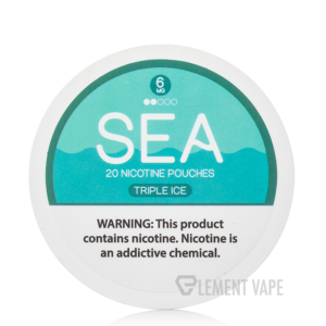 SEA Semi-Dry Nicotine Pouches - Triple Ice