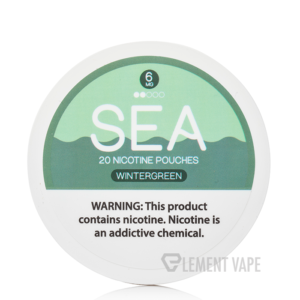 SEA Semi-Dry Nicotine Pouches - Wintergreen