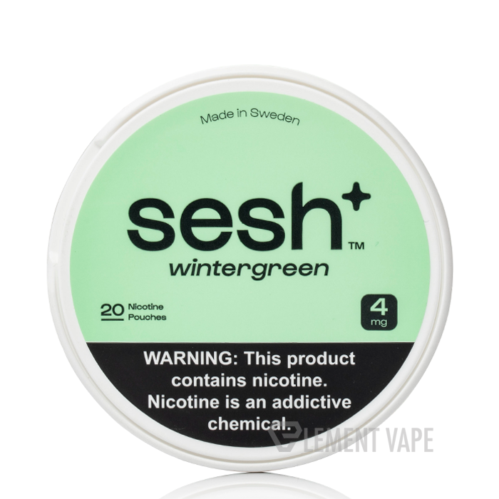 Sesh+ Nicotine Pouches - Wintergreen