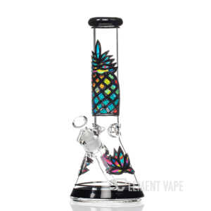 SeshGear 12.5" Psychedelic Pineapple Beaker Bong