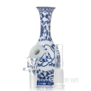 SeshGear 5.75" Chinese Vase Ceramic Water Pipe