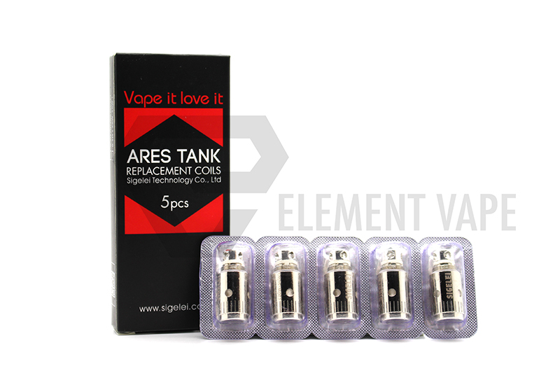 Sigelei Ares Tank Replacement Coils (Pack of 5)