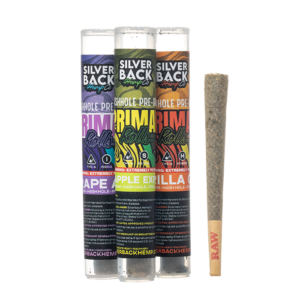 Silverback Hemp Co. PRIMAL Rolls Hash Hole Preroll 1.5G