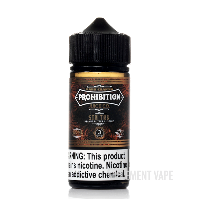 Sin Tax - Prohibition Juice Co. - 100mL