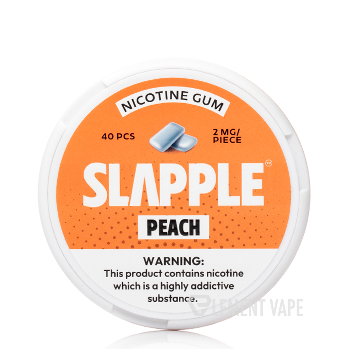 Slapple Nicotine Gum - Peach