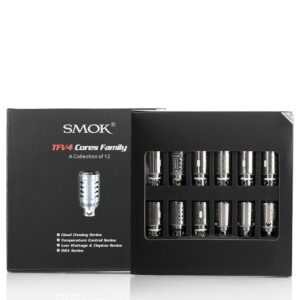 SMOK TFV4 Cores Family Collection (12-Pack) (Discontinued)
