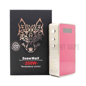 SnowWolf 200W V1.5 Crimson Limited Edition TC Box Mod
