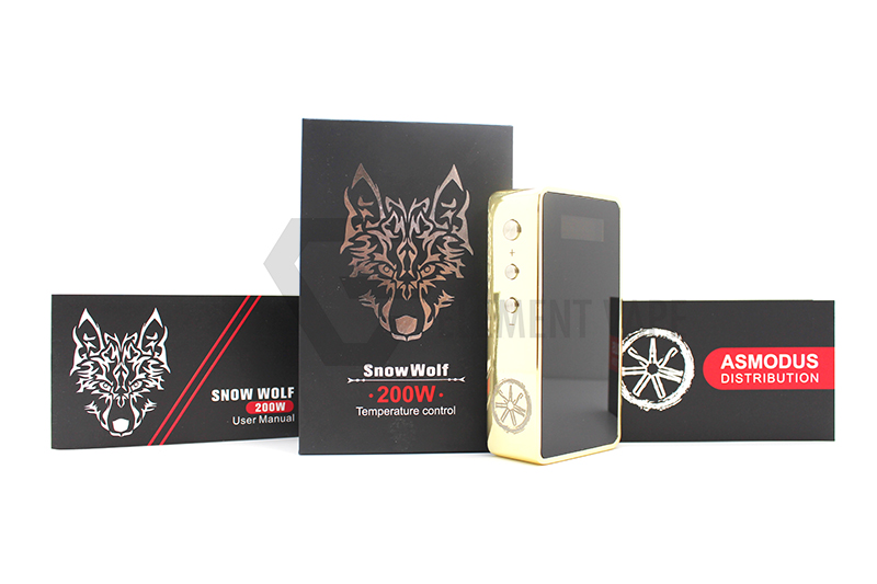SnowWolf 200W V1.5 Royal Gold Edition TC Box Mod