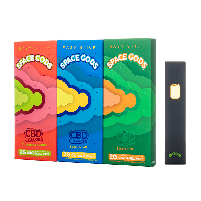 Space Gods Easy Sticks CBD Disposable 2G