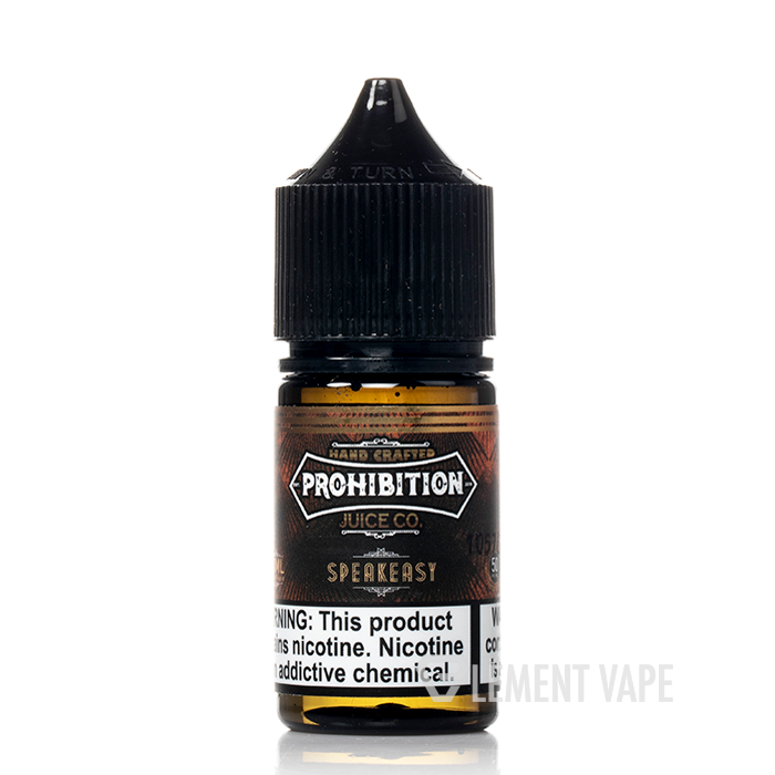 Speakeasy - Prohibition SALTS - 30mL