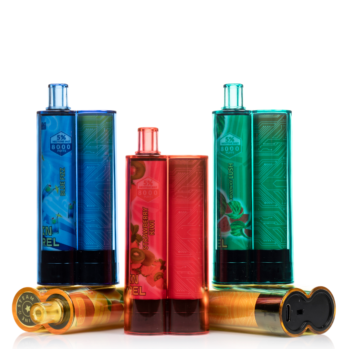 Steam Engine Twin Barrel 8000 Disposable