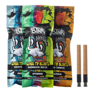 STNR Creations Double Ds THC-A Glass Tip Blunts 3G