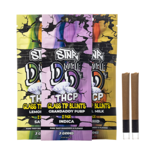 STNR Double Ds THCP Glass Tip Blunts 3G