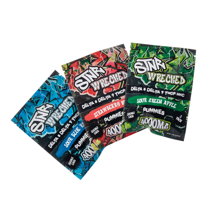 STNR Wrecked Gummies 4000mg