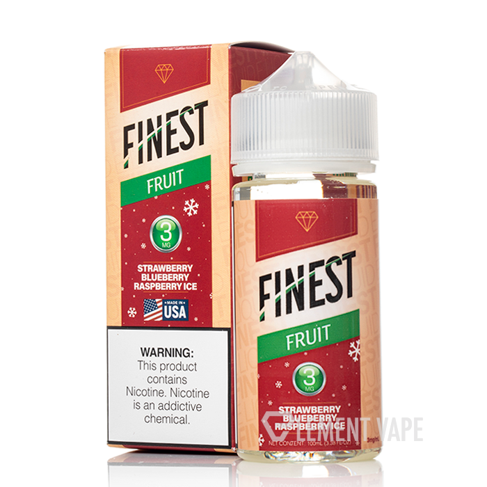 Strawberry Blueberry Raspberry Ice - Finest E-Liquid - 100mL