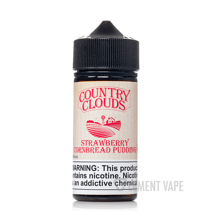 Strawberry Corn Bread Puddin - Country Clouds - 100mL