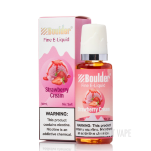 Strawberry Cream - Boulder Fine E-Liquid Salt Nic - 30mL