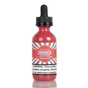 Strawberry Custard - Vape Dinner Lady - 60mL
