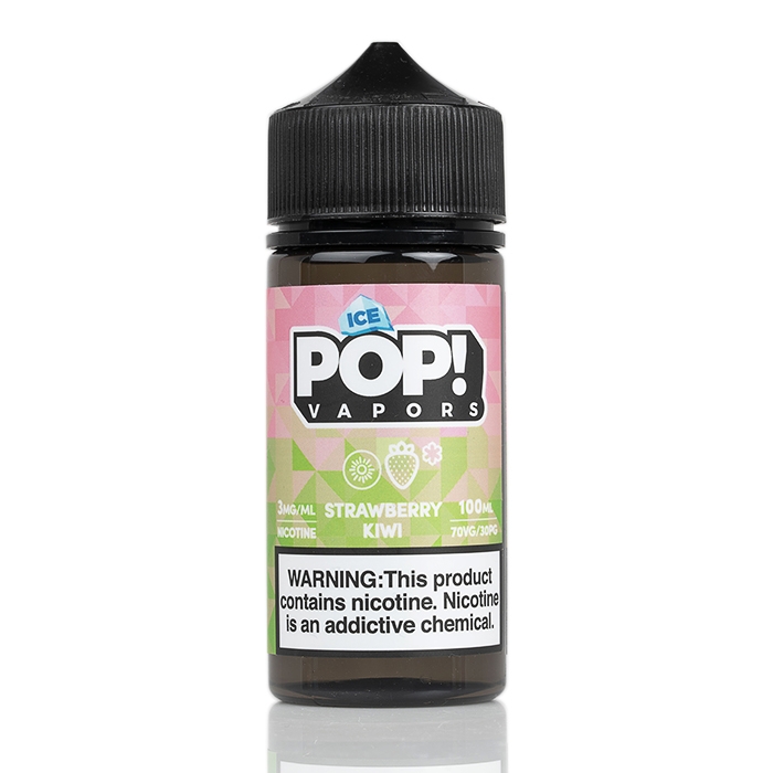 Strawberry Kiwi ICED - POP! Vapors - 100mL