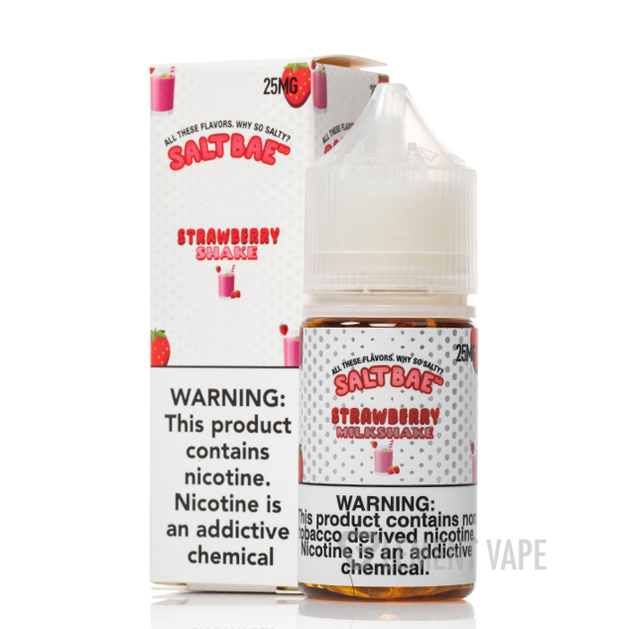 Strawberry Milkshake - Salt Bae 50 - 30mL