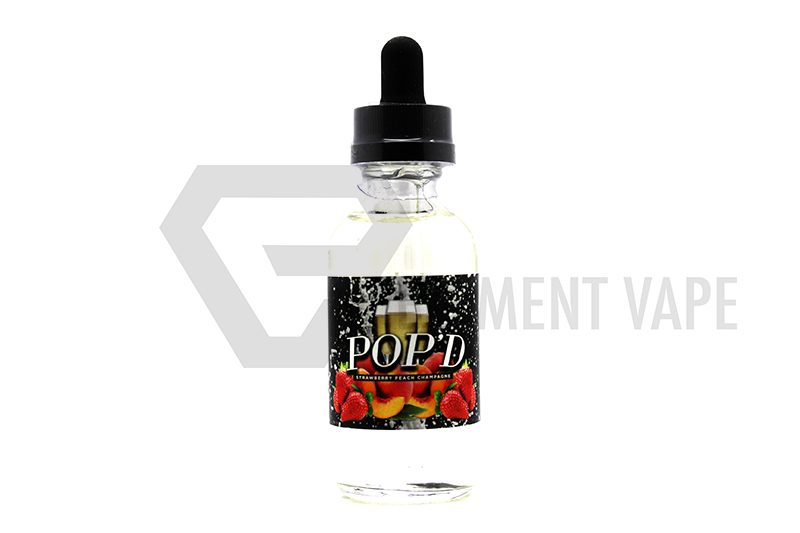 Strawberry Peach Champagne by POP'D E-Liquid - 60mL