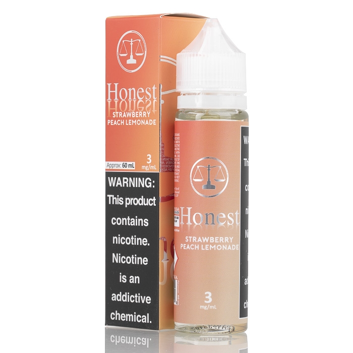 Strawberry Peach Lemonade - Honest E-Liquid - 60mL