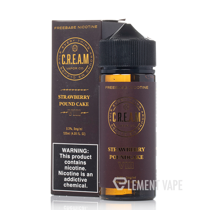 Strawberry Pound Cake VIII - C.R.E.A.M - 120mL