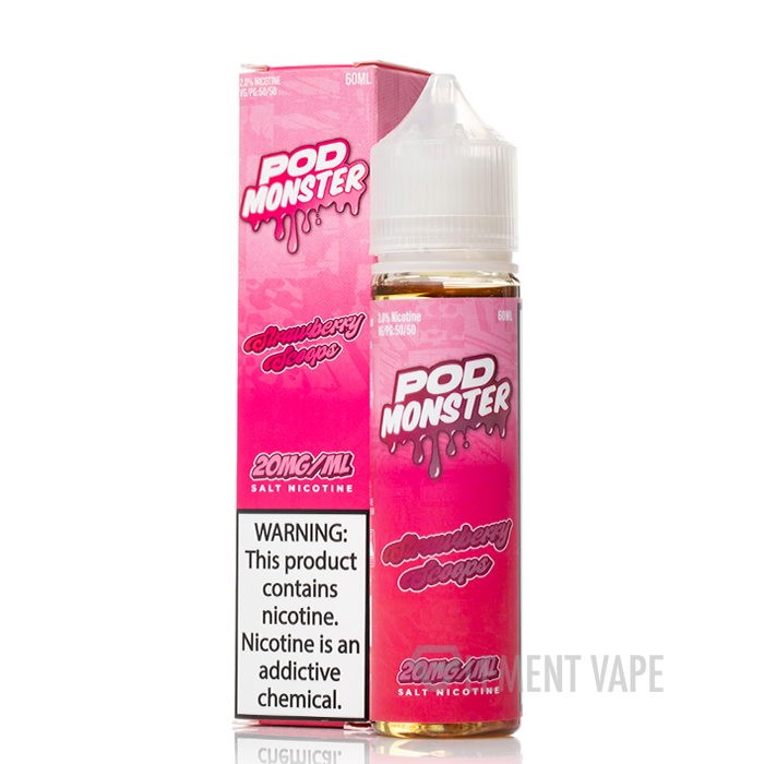 Strawberry Scoops - Pod Monster Salts - 60mL
