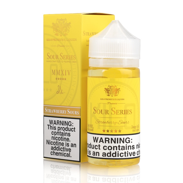 Strawberry Sours - KILO Sour - 100mL (Discontinued)