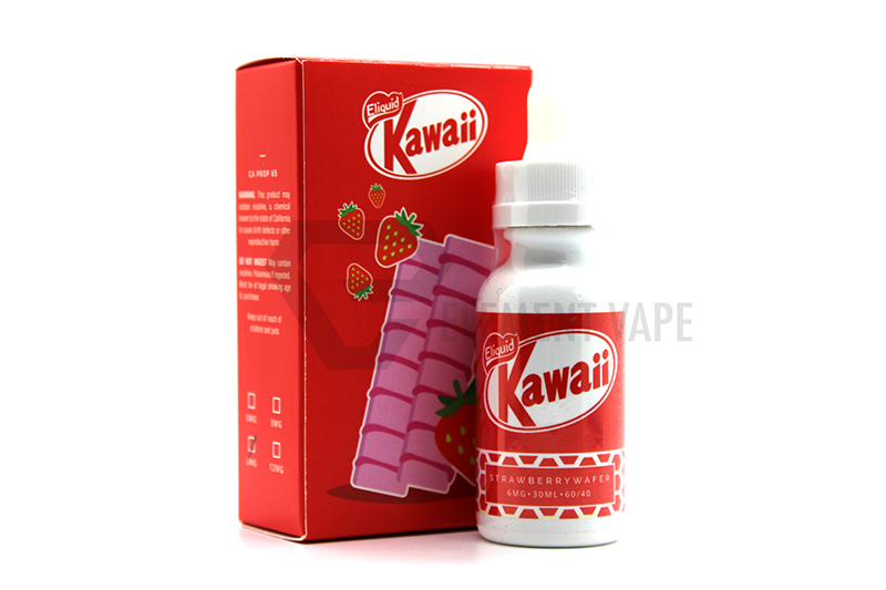 Strawberry Wafer by Kawaii E-Juice - 30mL