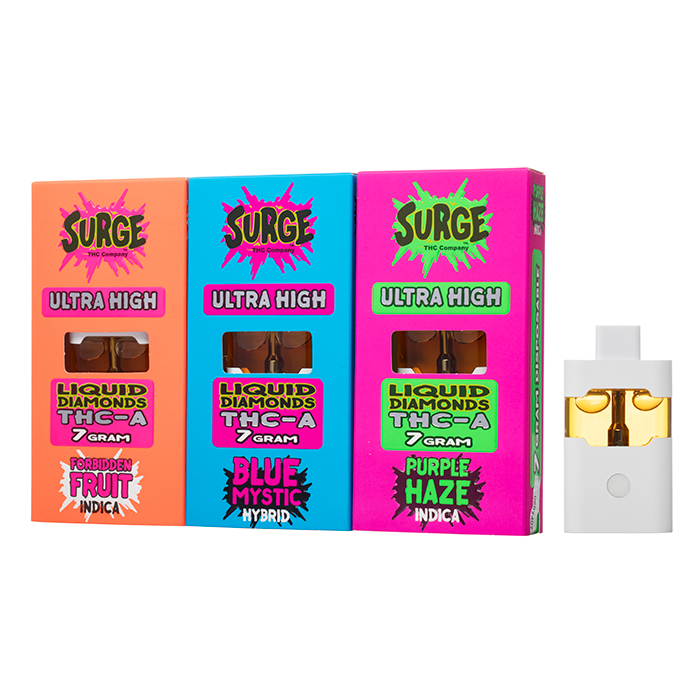 SURGE Liquid Diamonds THCA Disposable 7G