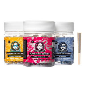 Sweet Mary THC Doobies 4000mg Prerolls 20G