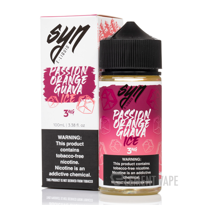ICE Passion Orange Guava - Syn Liquids - 100mL